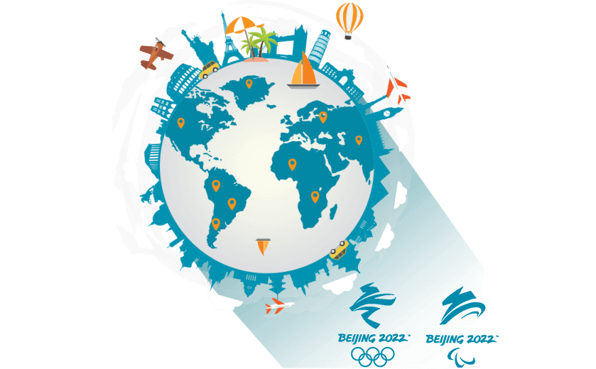 在伊朗连接到中国的加速器 - 通行中国